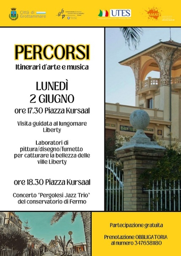 “Percorsi” alla scoperta del Liberty