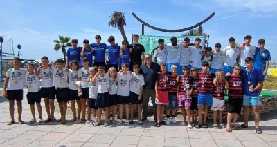 STELLA DEL MARE QUARTA CLASSIFICATA NELLA SERIE B DEL BEACH SOCCER, GESTIONE DELLA BEACH ARENA RODI DA RIVEDERE